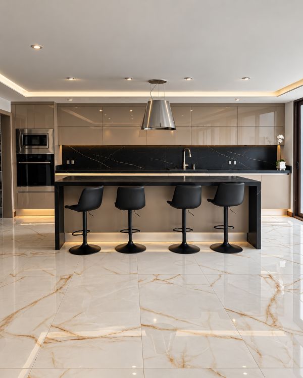 Cocina Nero Dorado