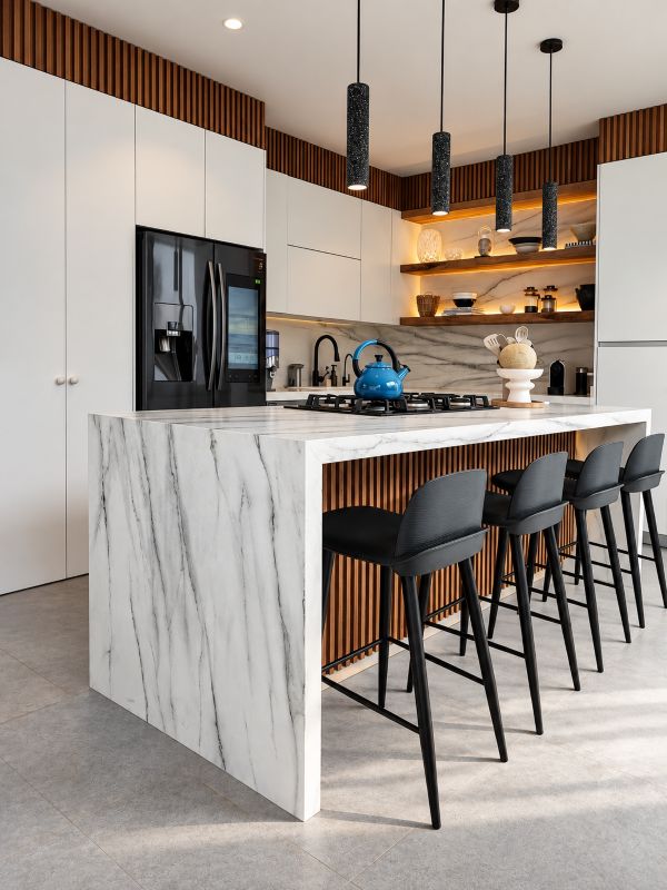 Cocina Repisas Flotantes