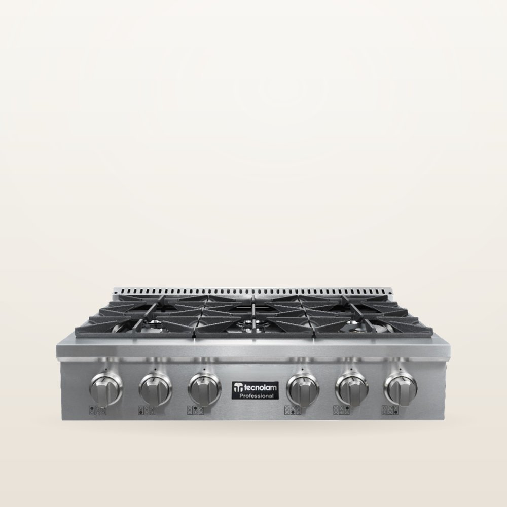Parrilla de cassete 36 gas Tecnolam GRT366