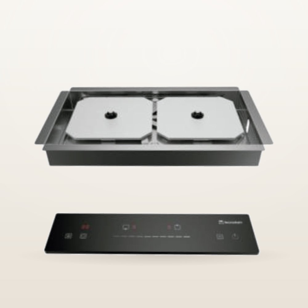 Parrilla de inducción 60 cm Tecnolam MAGIC02