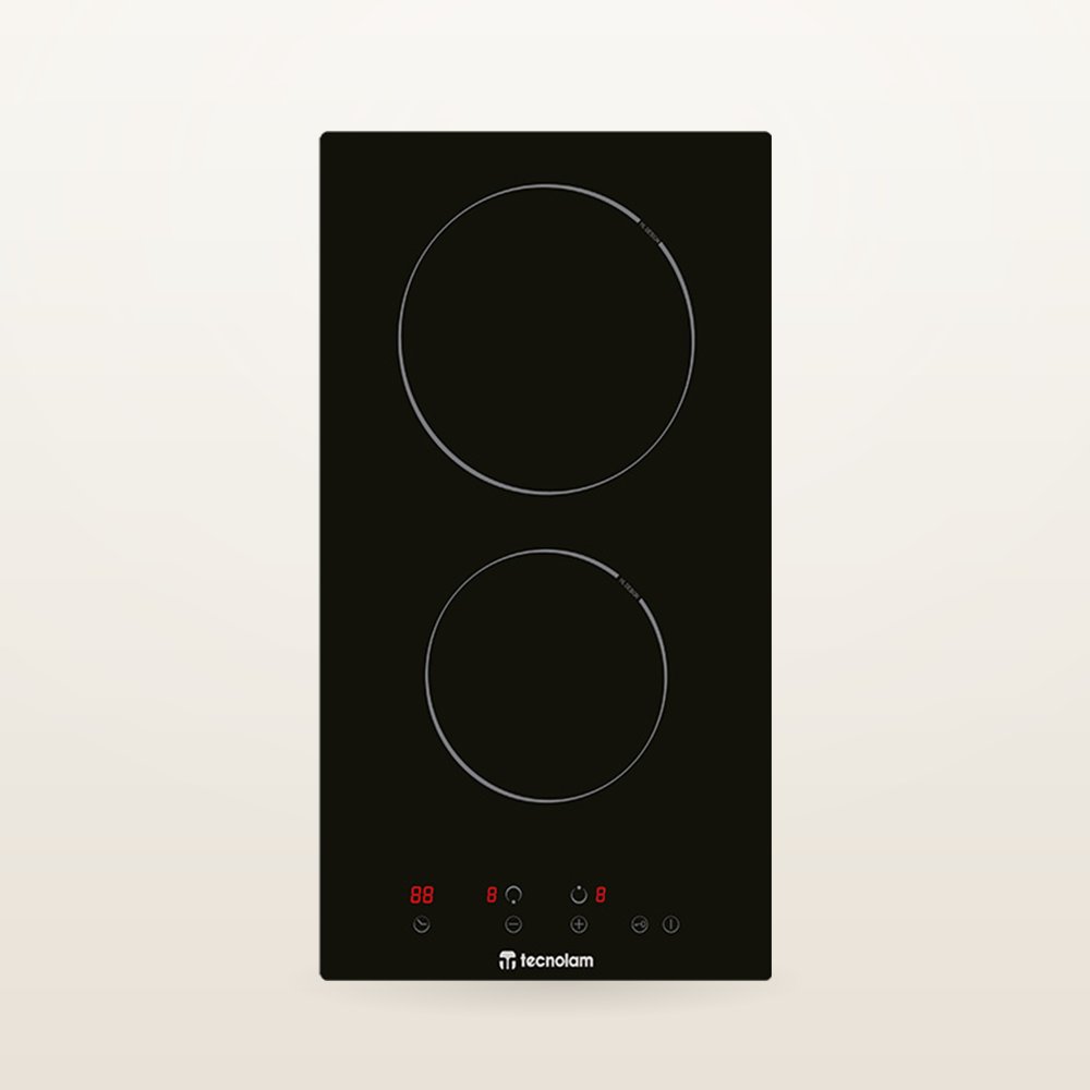 Parrilla vitroceramica 30 cm Tecnolam TCH30.NE
