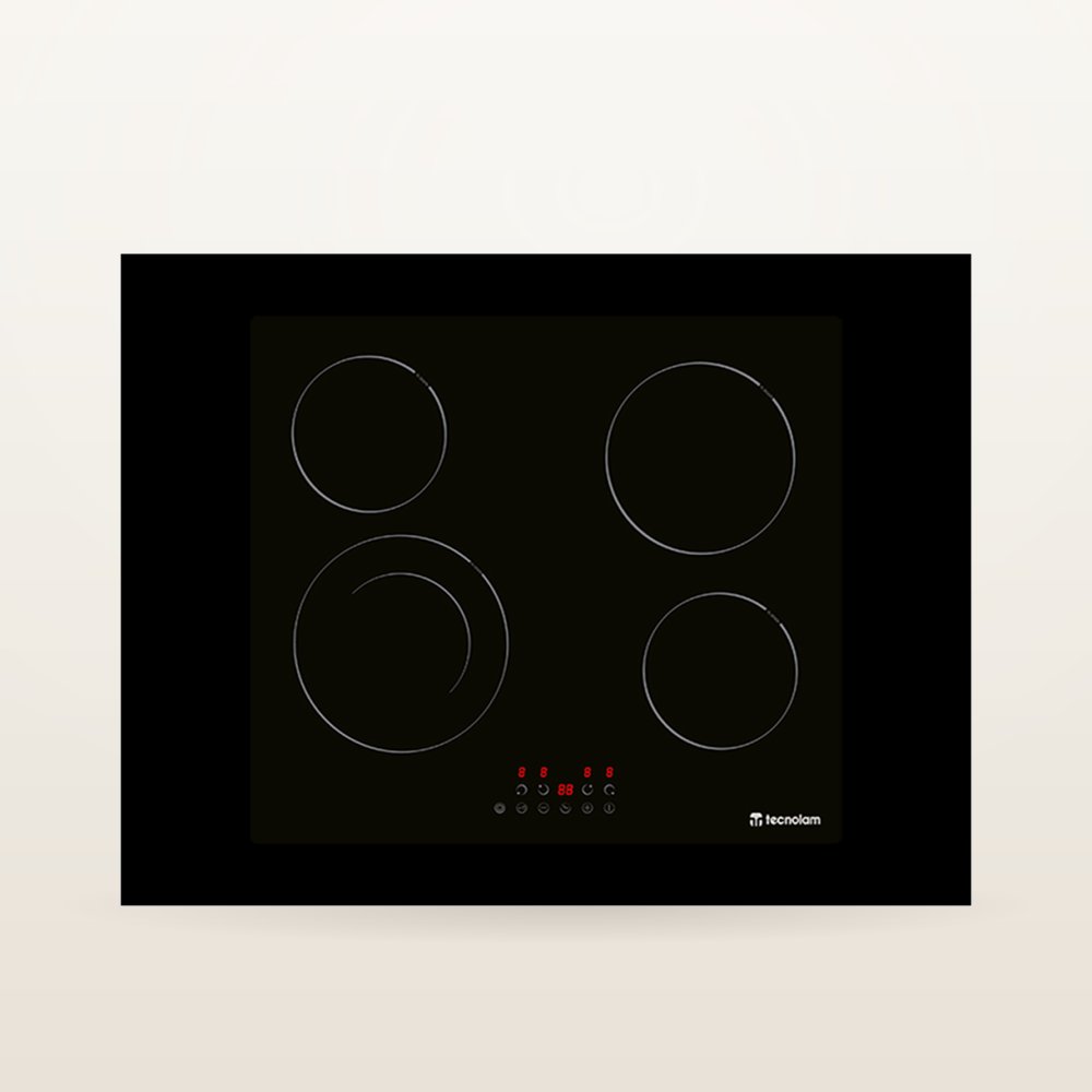 Parrilla vitroceramica 60 cm Tecnolam TCH60.NE