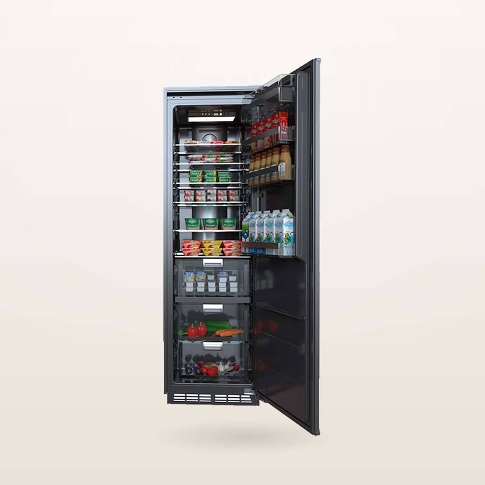 Refrigerador panelable 60cm Tecnolam TSD559PR